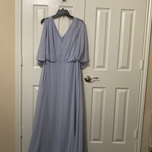 After Six Light Blue Maxi Dress